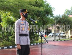 Wakapolres Kutim, Kompol Triyanto Pimpin Apel Konsolidasi Siaga Bencana