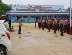 Polsek Bengalon  Gelar Police Goes To School Ke SMPN 2 Bengalon