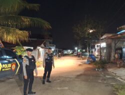 Patroli Malam Polres Kutai Timur Hadirkan Kenyamanan Bagi Warga Dan Masyarakat.