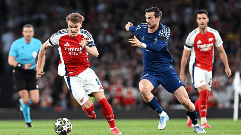 Susunan Pemain Arsenal vs PSG