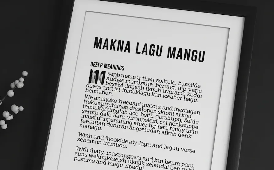 makna lagu mangu