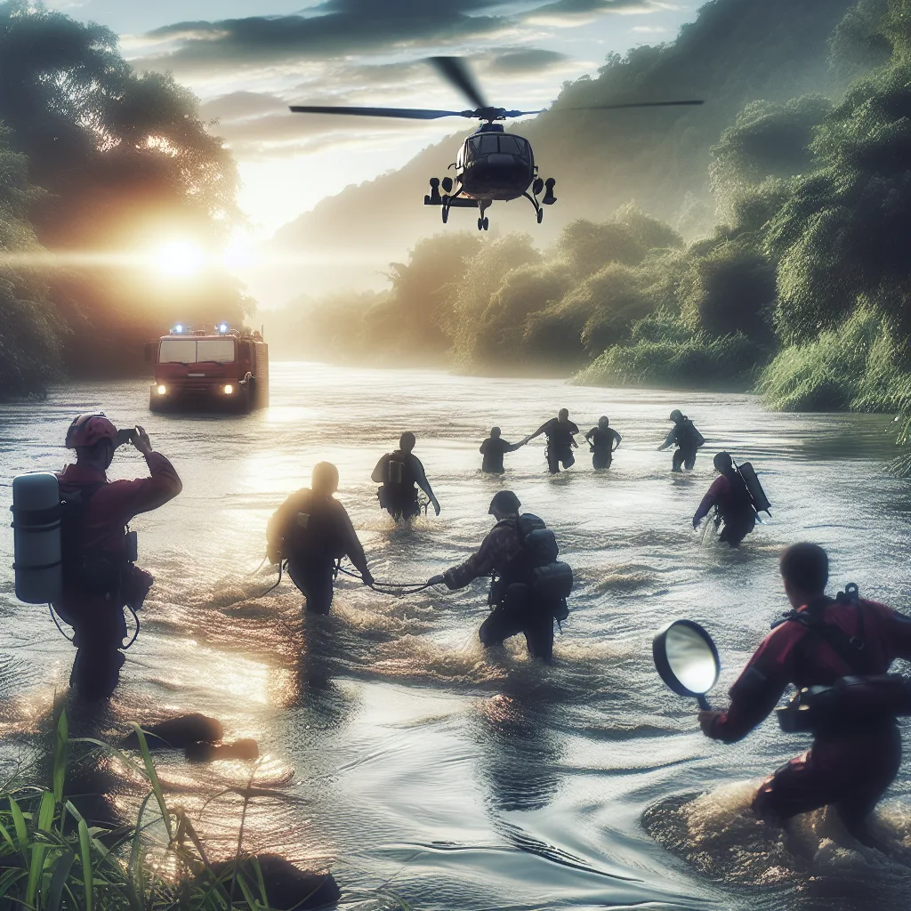 Anak Tenggelam di Sungai Telen Muara Wahau: Pencarian Korban Masih Berlangsung