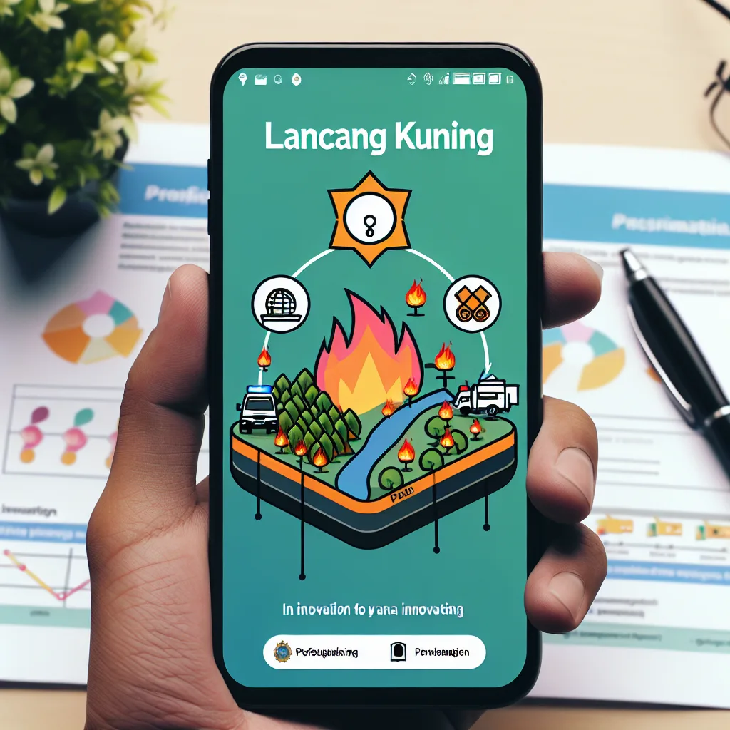 Aplikasi Lancang Kuning: Inovasi Polri Pantau Karhutla di Kaltim