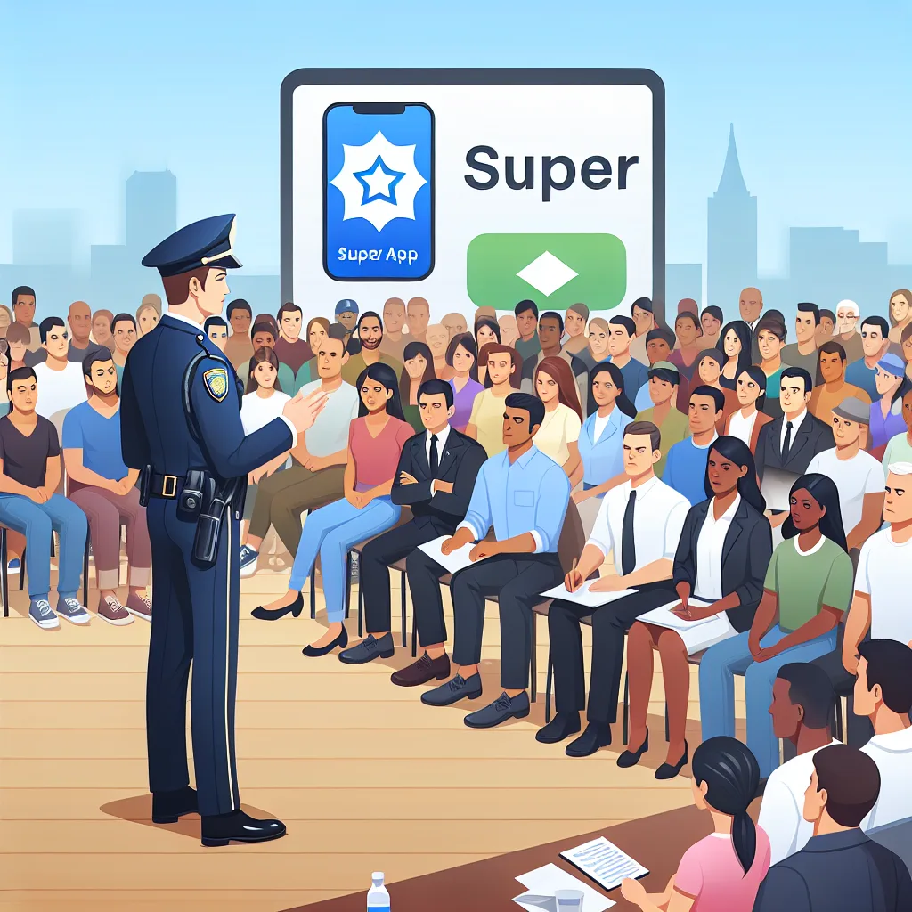 Bhabinkmtibmas Polsek Muara Bengkal Laksanakan Kegiatan Sosialisasi Aplikasi Super App Presisi Polri Kepada Masyarakat