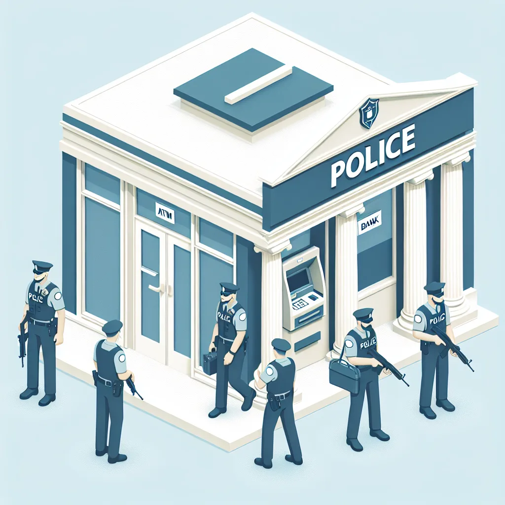 Ciptakan Rasa Aman, Personel Polsek Rantau Pulung Laksanakan Pengamanan Bank BRI