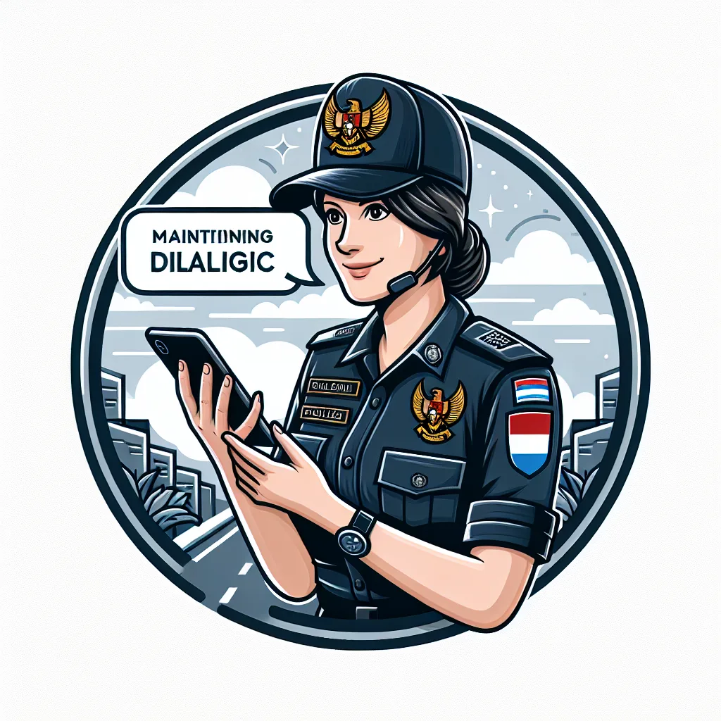 Ciptakan Situasi Kamtibmas: Polwan Ditsamapta Polda Kaltim Laksanakan Patroli Dialogis