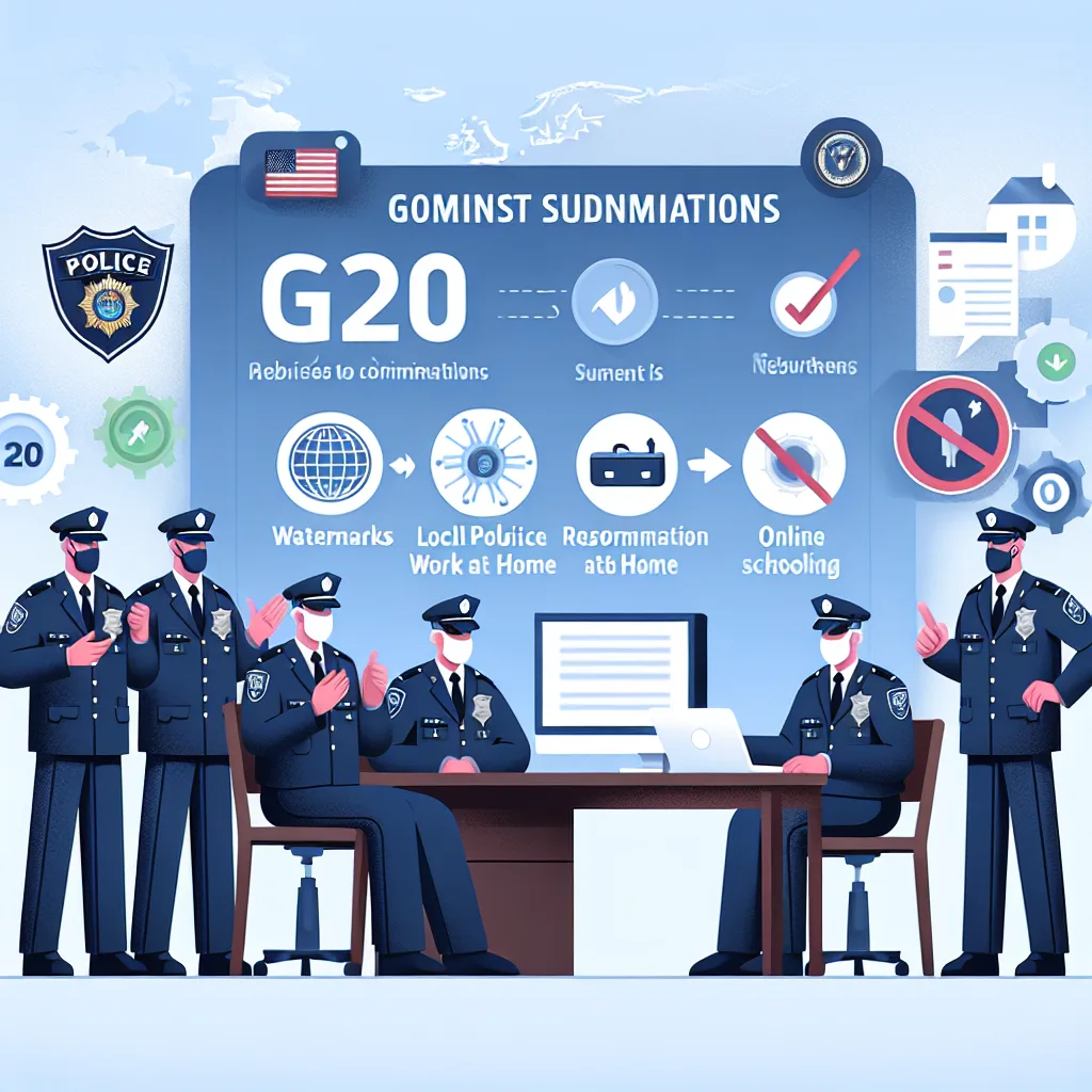 Demi Sukseskan Penyelenggaraan KTT G20, Polri Sosialisasikan Imbauan WFH dan Sekolah Online