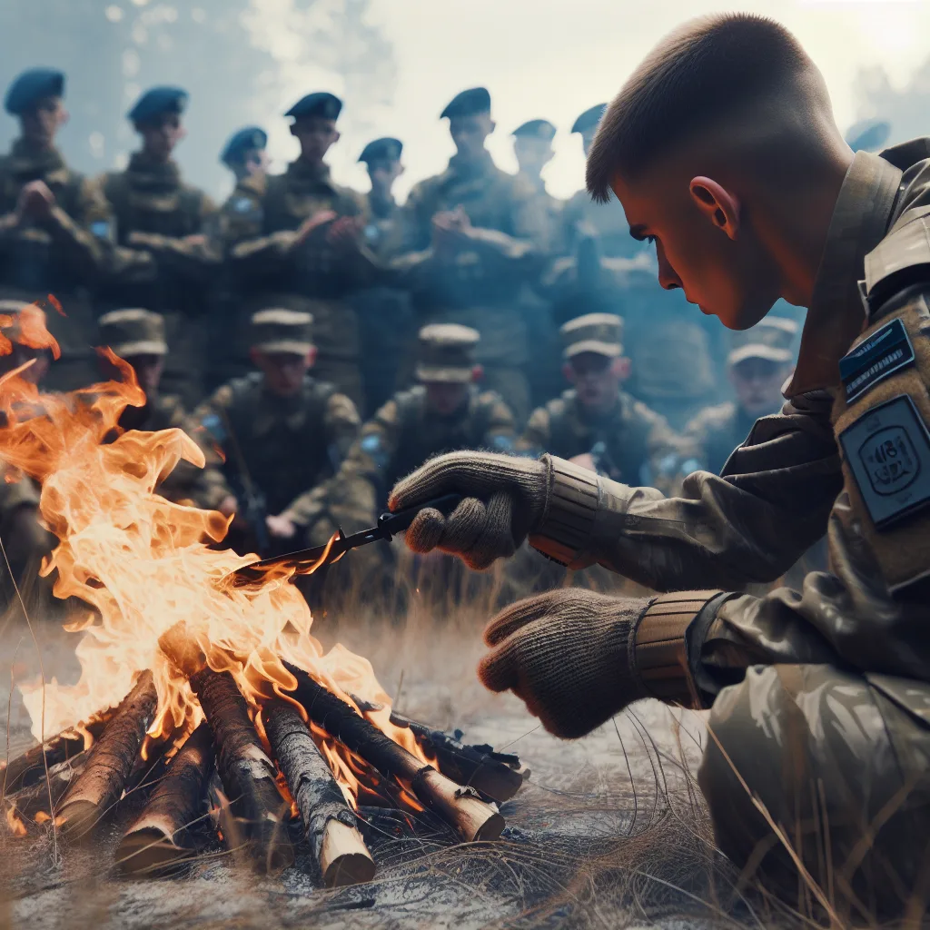 Hadiri Latganda Outbond Bintara Remaja Nusantara Angkatan 48 52 Kapolda Kaltim Nyalakan Api Unggun