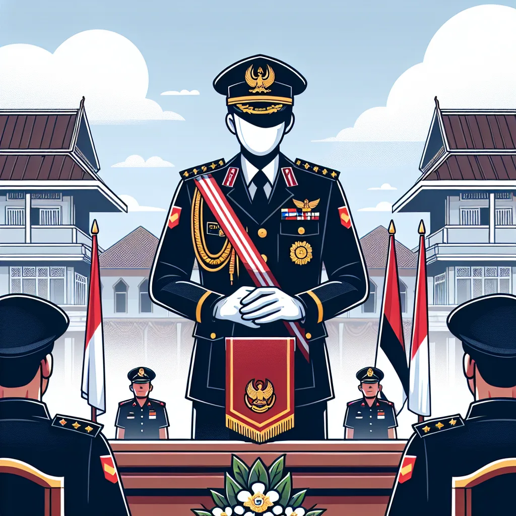 Kapolres Pimpin Serah Terima Jabatan Kapolsek Rantau Pulung Polres Kutim