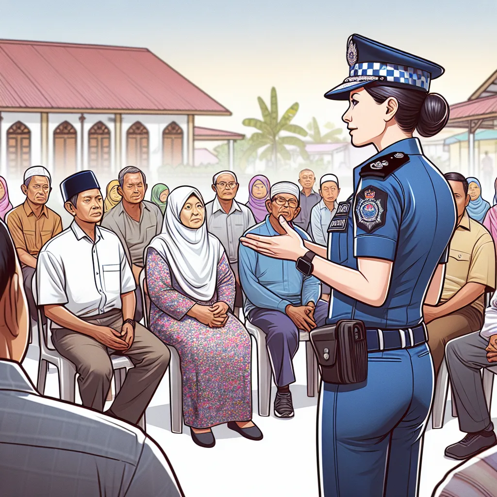 Kapolsek Muara Bengkal Dan Anggota Melaksanakan Giat Jumat Curhat Bersama Masyarakat Kec Batu Ampar