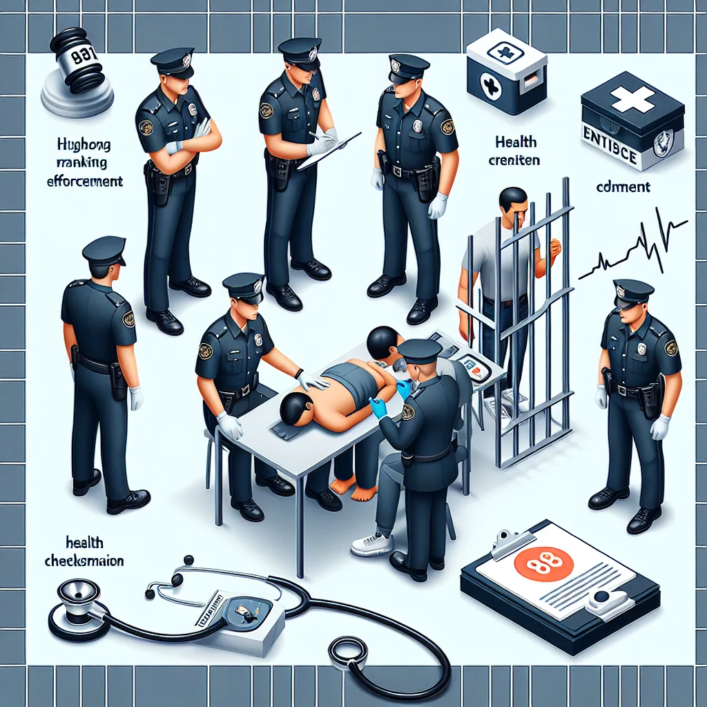 Kasat Tahti Bersama Sie Dokkes Polres Kutai Timur Melaksanakan Cek Kesehatan Tahanan Secara Rutin