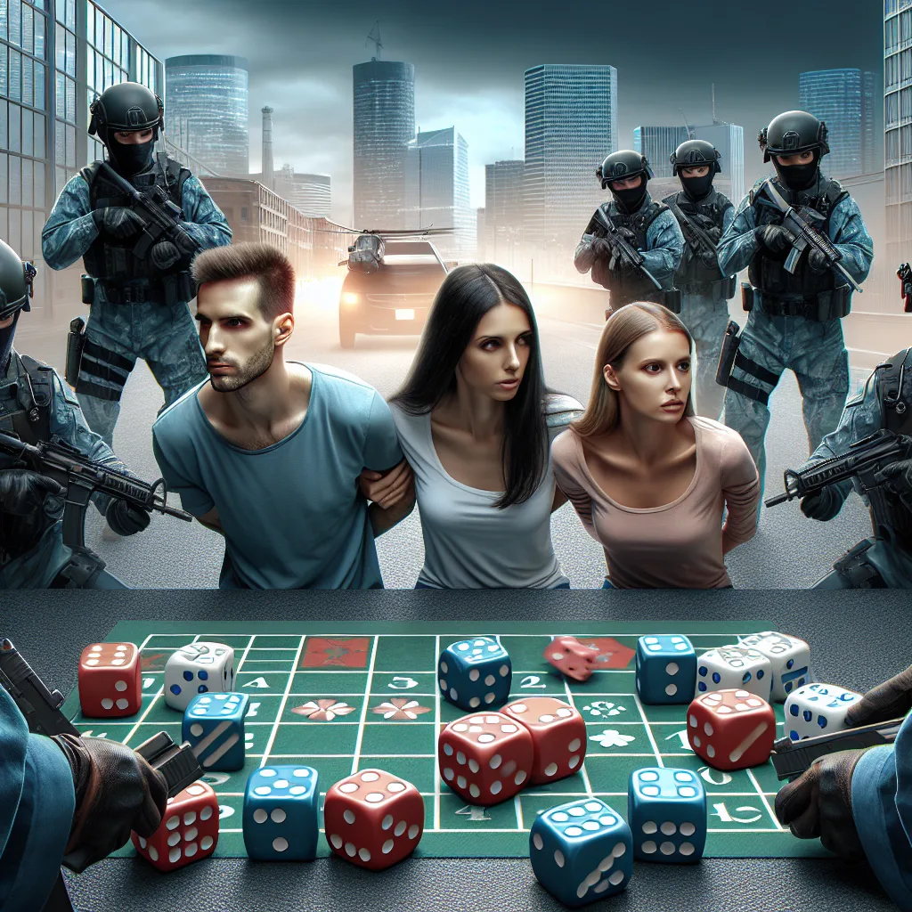 Main Dadu Ditengah Kota, 4 Orang Dibekuk Tim Opsnal Polres Kutim