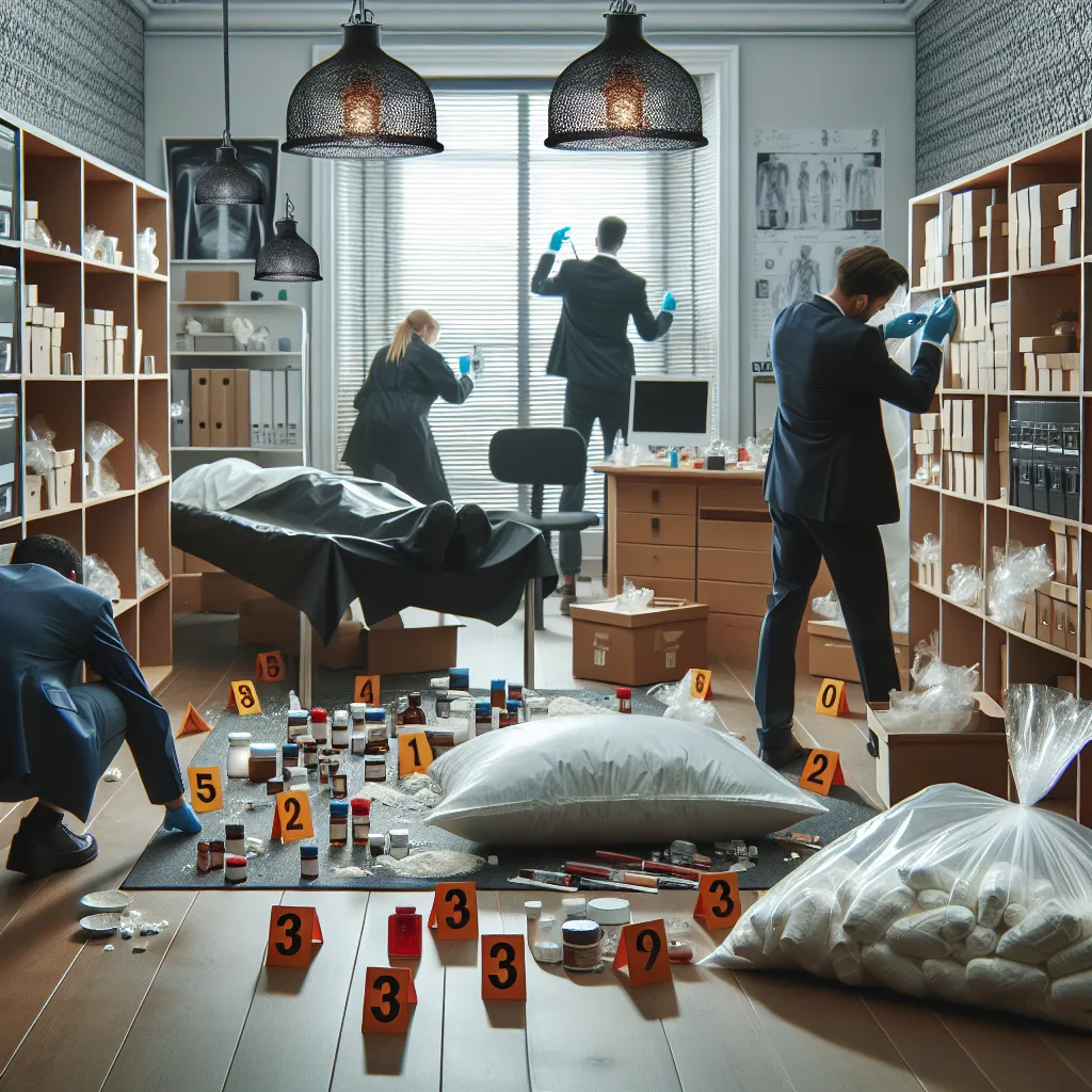 Penemuan Mayat Tergeletak di Dalam Kamar: Barang Bukti Obat-Obatan Diamankan, Penyelidikan Masih Berlanjut