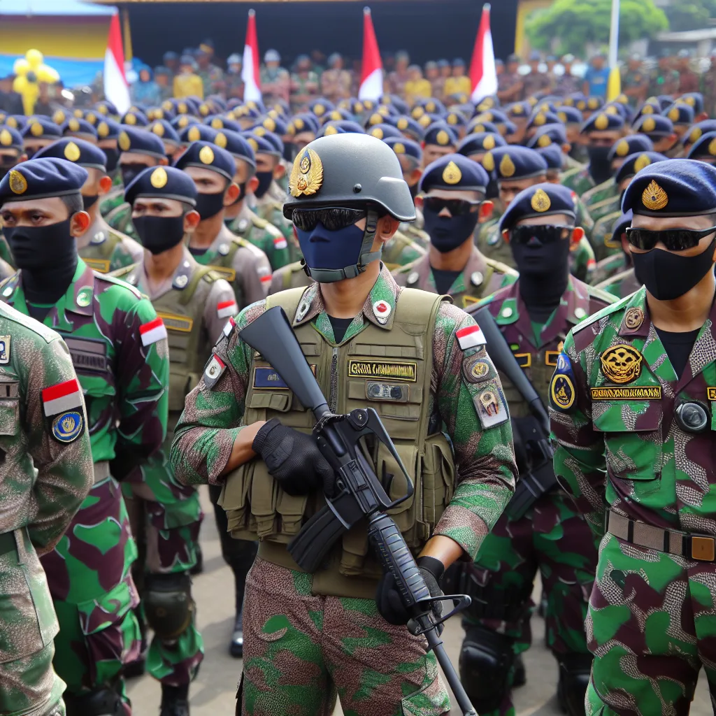 Peringati HUT Kodam VI/Mulawarman ke-62, Polsek Sangkulirang Bersama Koramil Sangkulirang Laksanakan Ini