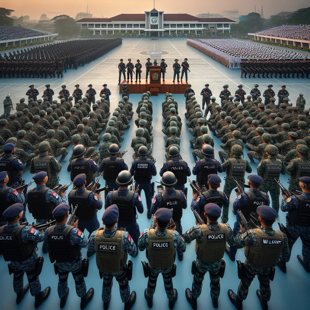 Perkuat Sinergisitas TNI Polri, Polsek Bengalon Gelar Halal Bihalal di Mako Koramil Bengalon