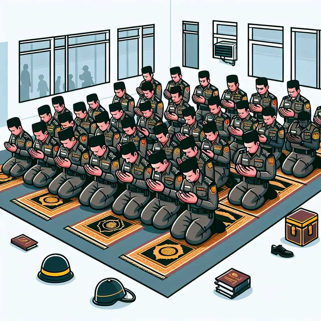 Polres Kutai Timur Polsek Sangkulirang Giat Sholat Ashar Berjamaah 8