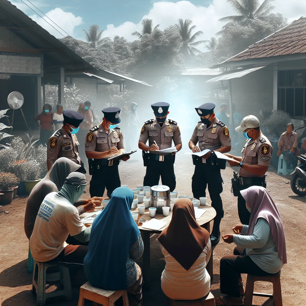 Polres Kutim Bersama Satgas Saber Pungli Kutim Gelar Sosialisasi Di Kecamatan Sangkulirang