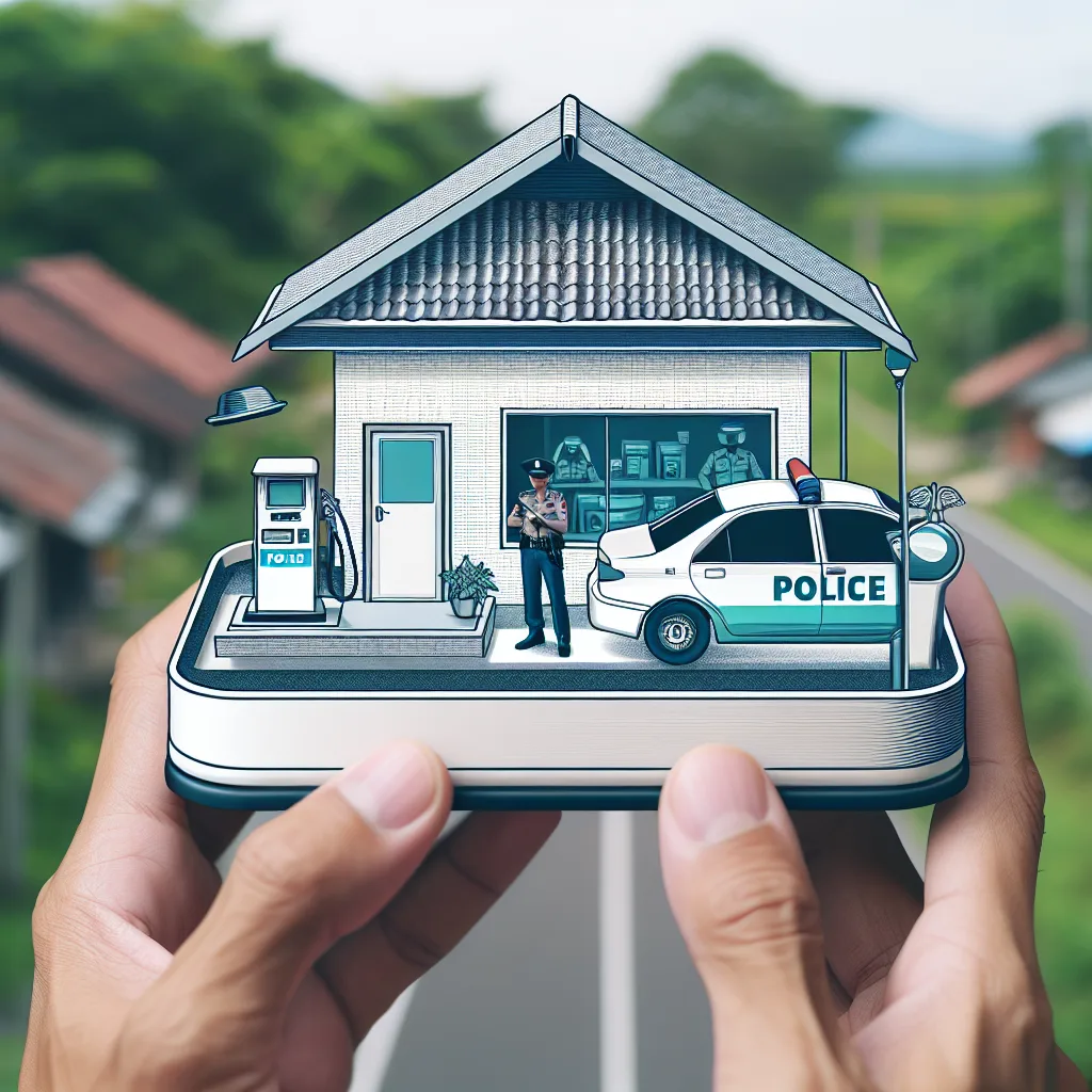 Polsek Muara Wahau Laksanakan Monitoring Dan Pengawasan Di SPBU Kecamatan Muara Wahau