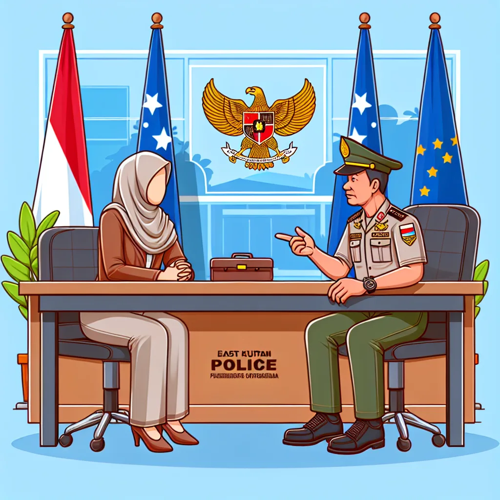 Program Jumat Curhat Kapolres Kutai Timur Gandeng Komisioner KPU Kab Kutim