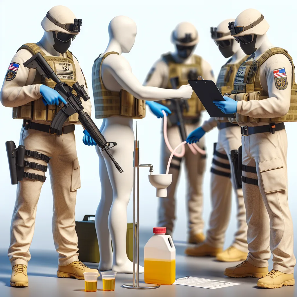 Propam Polda Kaltim Cek Senpi Dan Tes Urine Personel Polres Kukar