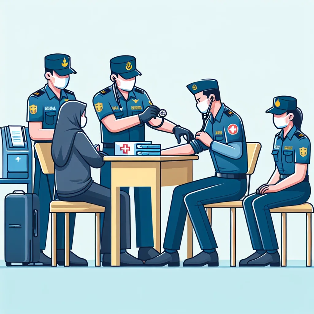 Tim Biddokkes Polda Kaltim Laksanakan Rikkes Berkala Bagi Personel Polres Kutai Timur