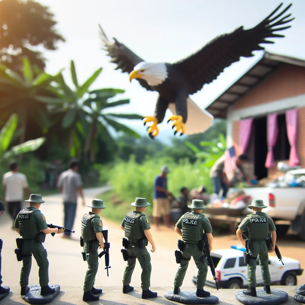 Tim Rajawali Polsek Muara Wahau Berhasil Mengamankan Pelaku Narkotika Di Desa Long Wehea